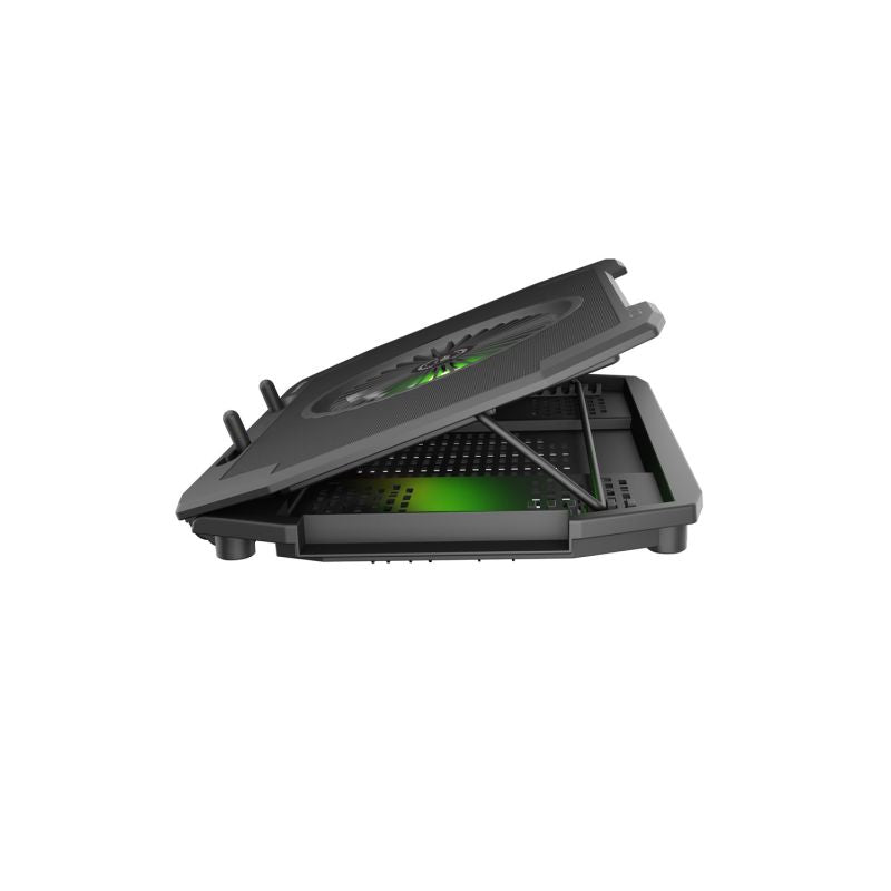 GENESIS Oxid 850 cooling pad for laptop 43.9 cm (17.3") 2500 RPM Black Chłodzenie/Podstawki pod notebooki Your Sports Performance