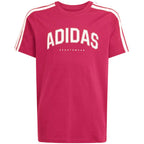 adidas Codes Collegiate Graphic Tee for kids pink KA9764 In preparation Your Sports Performance