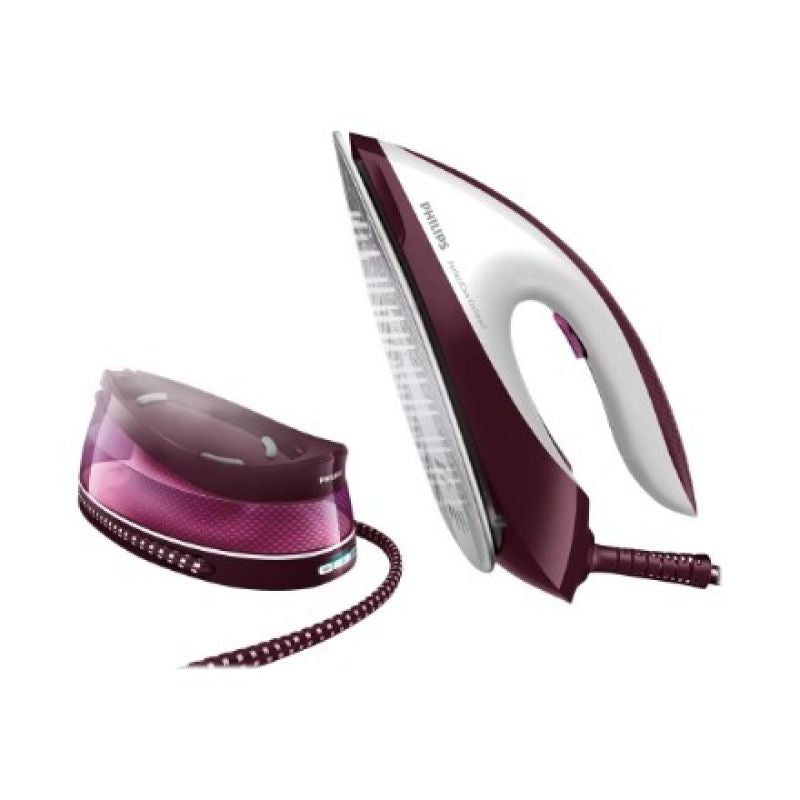 Philips GC7842/40 Steam Station 2400 W 1.5 L SteamGlide Plus Soleplate Purple, White AGD - Produkty/Żelazka i generatory pary Your Sports Performance