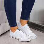 Big Star W FF274024 openwork low sneakers white Footwear/Lifestyle/Big Star Your Sports Performance
