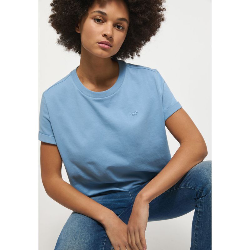 Mustang Alina C Tee W 1013387 5124 Clothing/Lifestyle/T-shirts/Mustang Your Sports Performance