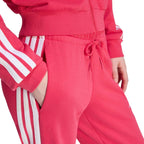 adidas Essentials 3-Stripes French Terry Cuffed Women’s Sweatpants, Pink KF8339