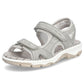 Comfortable Rieker W RKR674 gray sandals Footwear/Lifestyle/Rieker Your Sports Performance