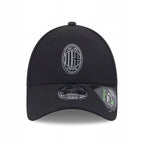 New Era 9FORTY AC Milan Repreve Black 940 Strapback Cap - 60363650 Odzież/Czapki/Czapki z daszkiem Your Sports Performance