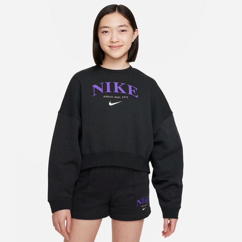 Nike Sportswear Trend FLC Crew Jr DV2563-045 sweatshirt Clothing/Lifestyle Your Sports Performance