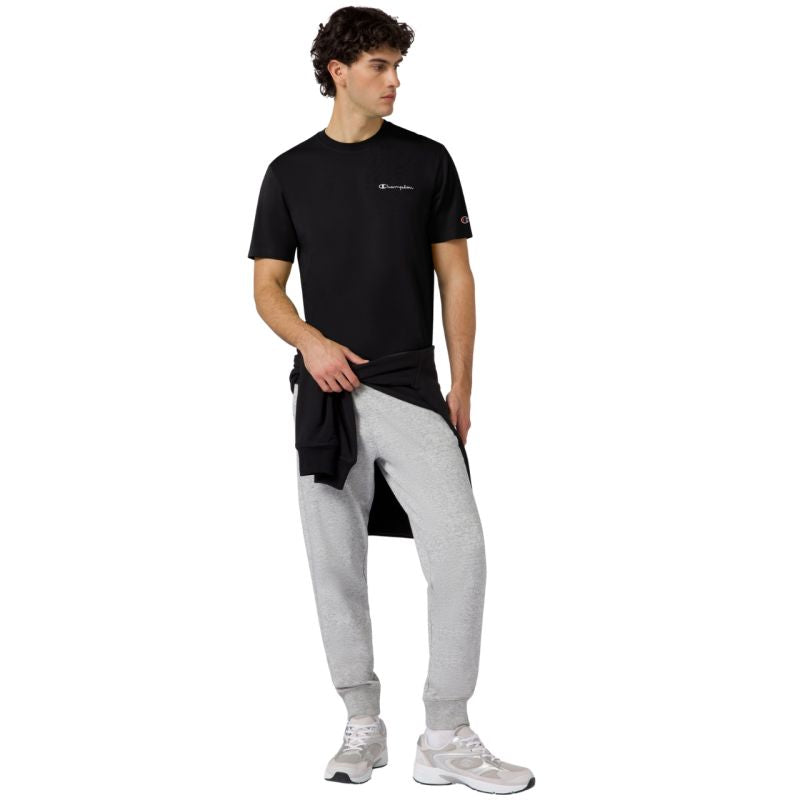 Men's Champion SS Tee Black 221798 KK001 In preparation Your Sports Performance