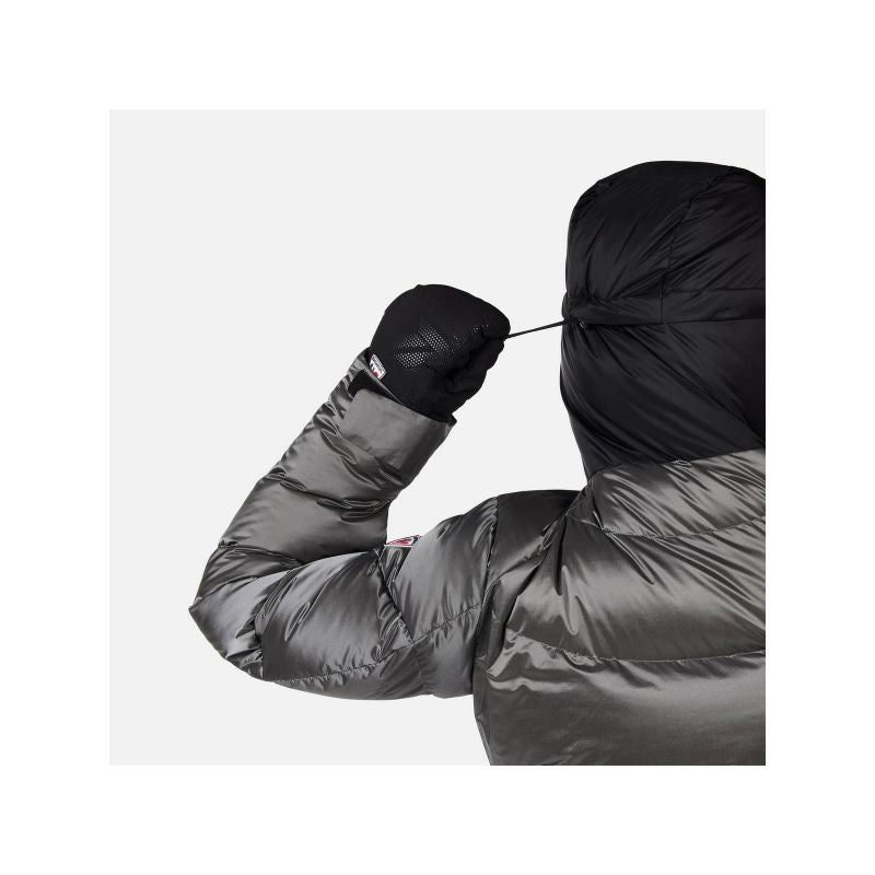 ROSSIGNOL W DAILLE DOWN JKT women's ski jacket gray