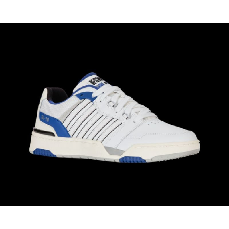 Men's sneakers K-Swiss SI-18 RIVAL WHITE/BLUE QUARTZ/BLACK-M (08531-125-M) In preparation Your Sports Performance