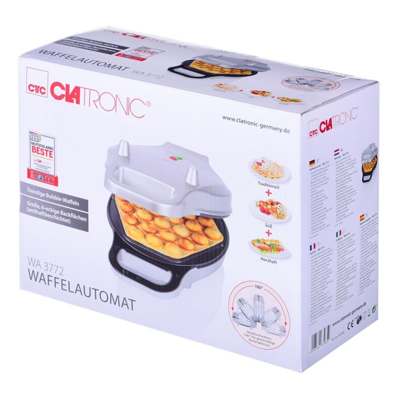 CLATRONIC WA 3772 bubble waffle maker AGD - Produkty/Wypiekacze Your Sports Performance