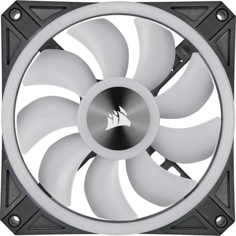 Corsair | QL Series Dual 140mm PWM Fan Kit with CORE Lighting Node | QL140 RGB Lighting | Case Fan Chłodzenie/Chłodzenie - wentylatory Your Sports Performance