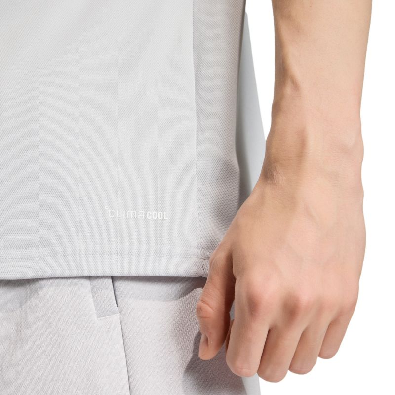 Men's adidas Entrada 26 Polo T-shirt gray JZ6662 adidas