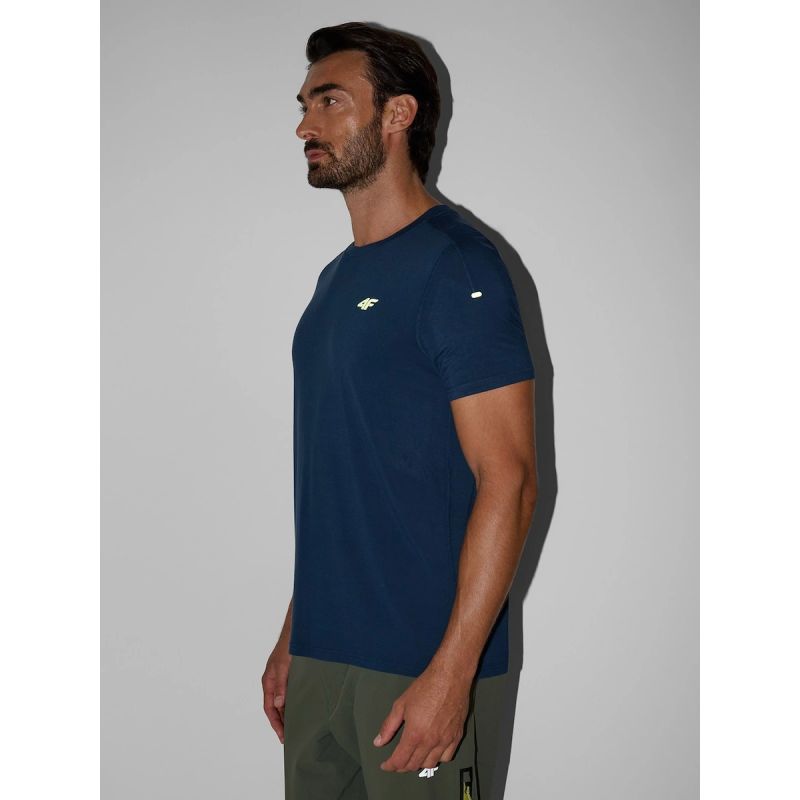 Men's trekking t-shirt made of bamboo fiber 4F 4FRAW26TFTSM2686-32S