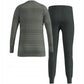 Thermal underwear - Odlo Set long ACTIVE WARM SET size 140cm Gray Odzież militarna/Bielizna termoaktywna Your Sports Performance