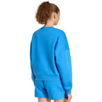 adidas Essentials Small Logo Feelcozy Women's Sweatshirt Blue KC5280