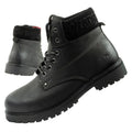 Wrangler Arch men's shoes Chelsea boots elegant ankle boots natural leather black Wrangler