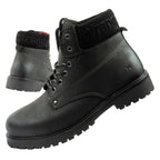 Wrangler Arch men's shoes Chelsea boots elegant ankle boots natural leather black Wrangler