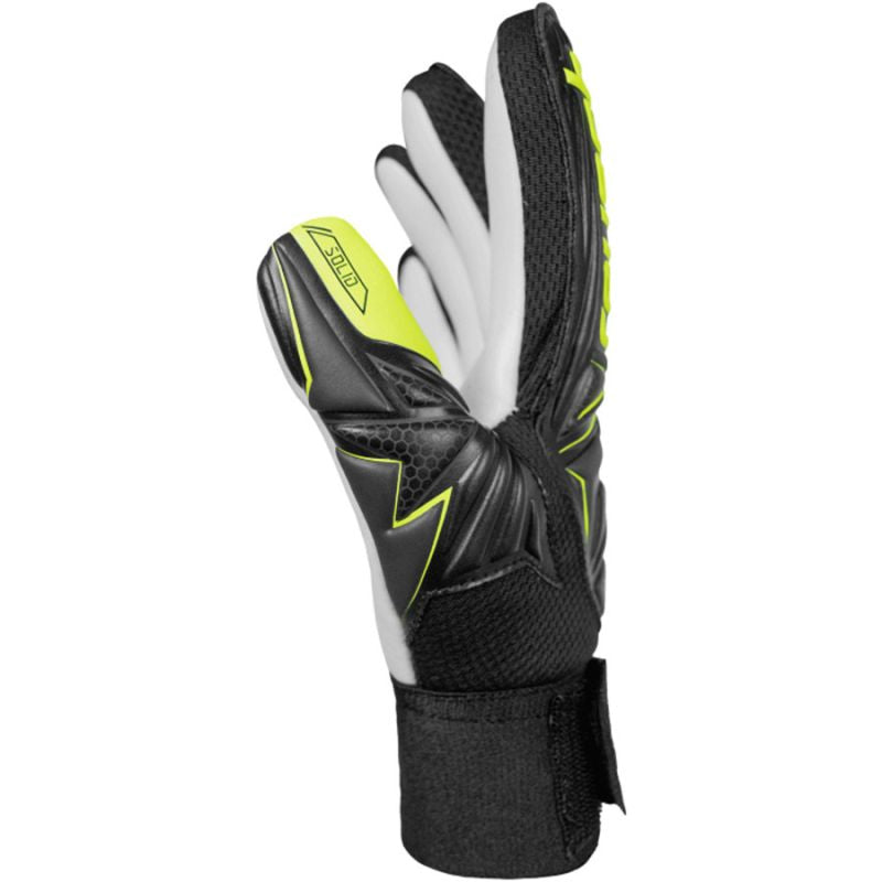 Reusch Attrakt Starter Solid Finger Support Junior Gloves 56 72 511 7752 Reusch