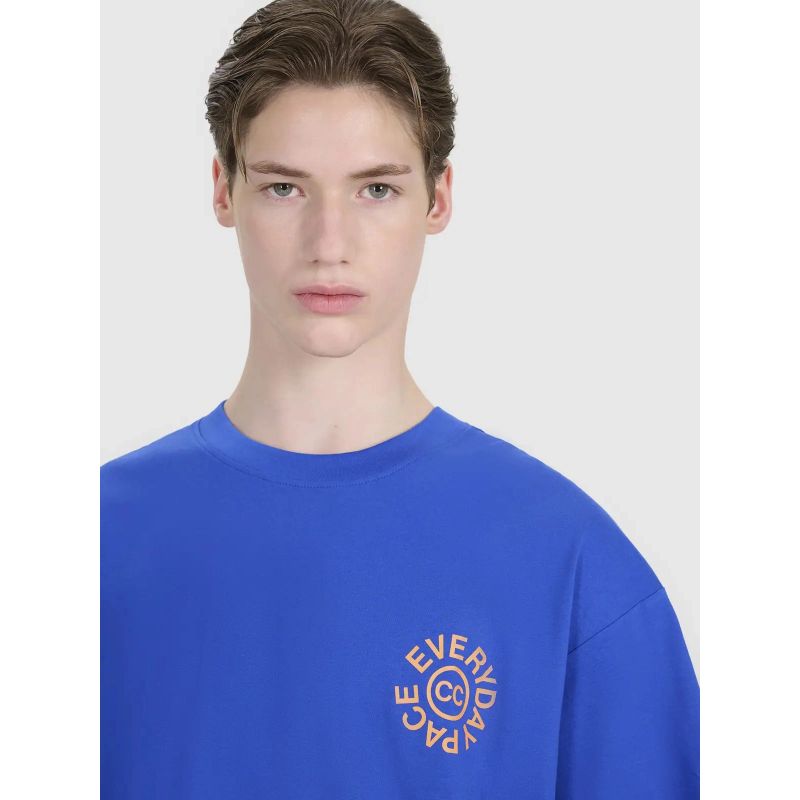 Men's oversize printed T-shirt 4F 4FWSS25TTSHM1979-36S *Kategoria tymczasowa Your Sports Performance