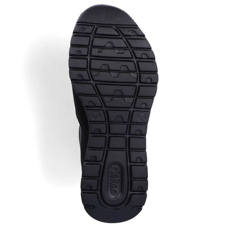 Rieker W RKR616 comfortable slip-on ankle boots, black Footwear/Lifestyle/Rieker Your Sports Performance