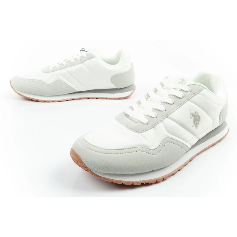 US Polo Assn sports shoes sneakers men's fashionable comfortable white Your Sports Performance