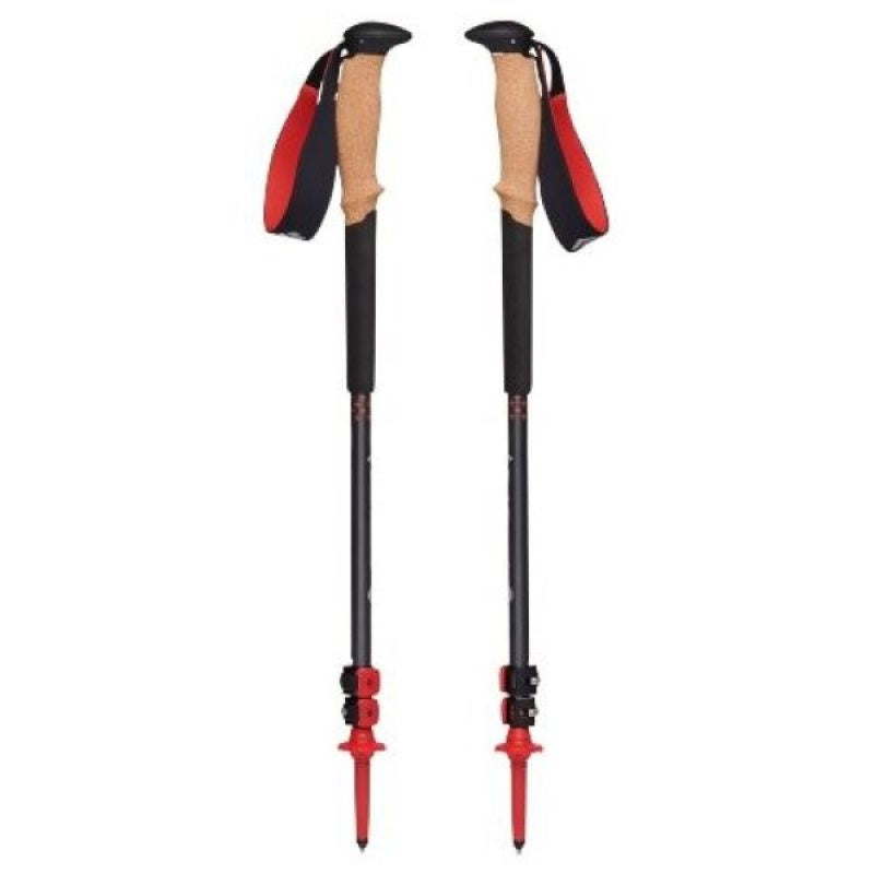 Black Diamond Pursuit Trekking Poles - Charcoal-Octane Import z Action/Akcesoria sportowe i turystyczne/Kije do Nordic Walking i trekkingu Your Sports Performance