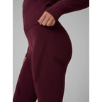 Seamless thermal ski base layer with quick-drying finish – women’s 4F leggings 4FWAW26USEAF325-60S