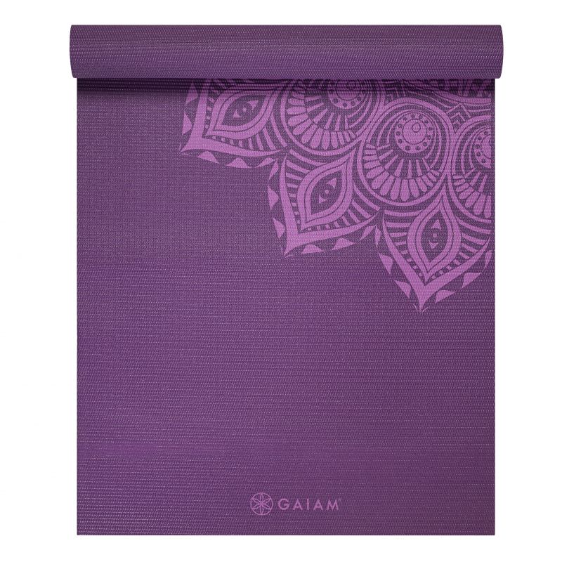 Yoga Mandala Purple Mandala 6mm GAIAM 62202 Accessories/Training equipment Your Sports Performance