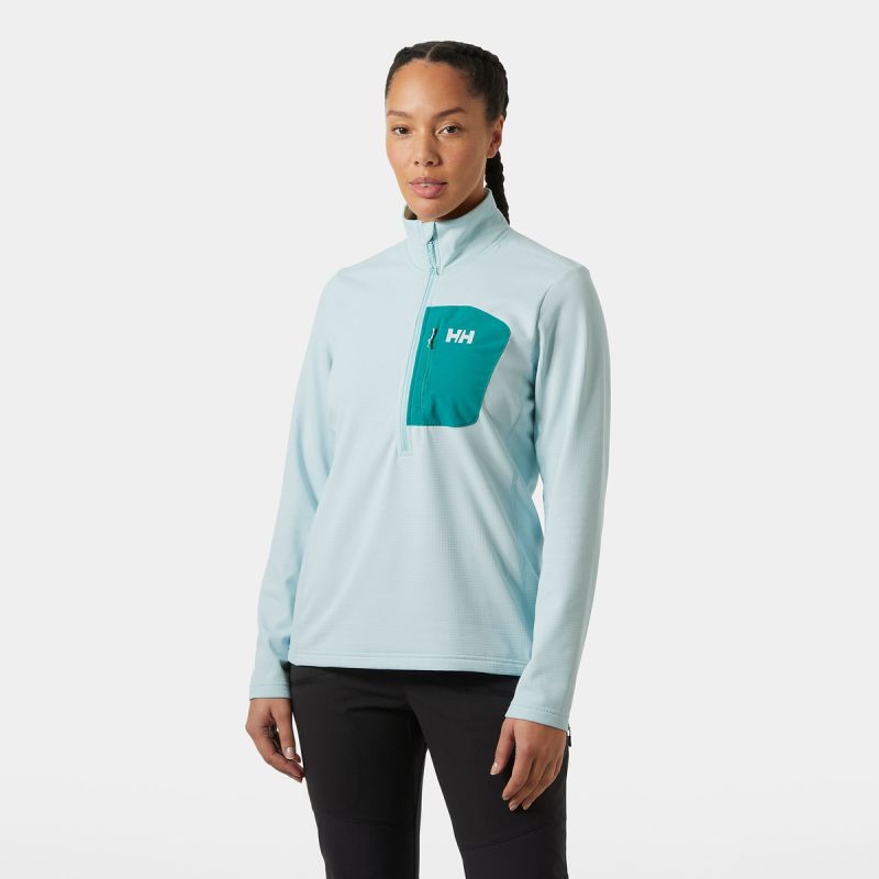 Helly Hansen Women's Sweatshirt W VERSALITE 1/2 ZIP FLEECE 49559 537 Helly Hansen