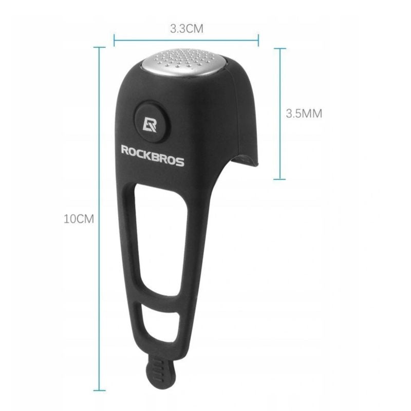 Rockbros CB1709BK electronic bicycle bell - black