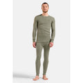 Odlo BL TOP crew neck l/s ACTIVE WARM long sleeve thermal underwear size M Gray Odzież militarna/Bielizna termoaktywna Your Sports Performance