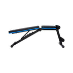 Reinforced incline training bench with leg lock, REBEL ACTIVE To be categorized Your Sports Performance