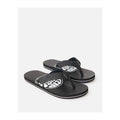 RIP CURL Ripper Bloom Open Toe Beach Flip-Flops Black