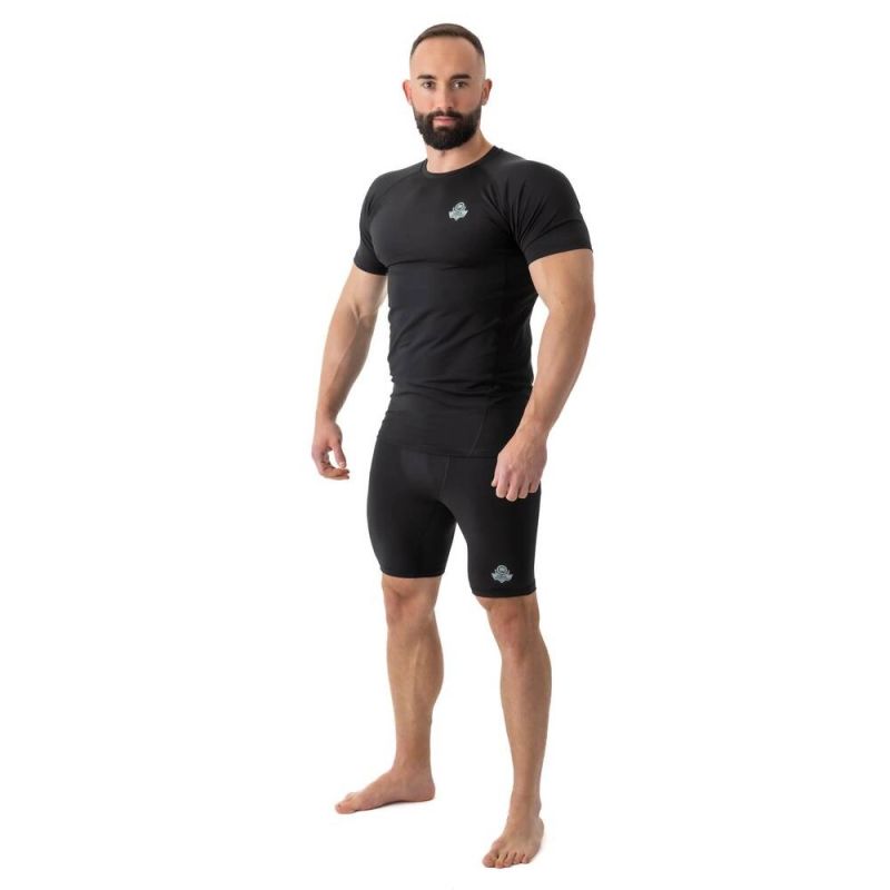 Vale Tudo MMA Compression Shorts (Tight) Black CS - S ODZIEŻ - Leginsy Your Sports Performance