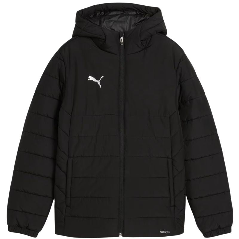 Puma Team Additions Padded Hooded Kids Jacket Black 659738 03 Puma