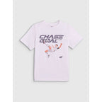 Boys' Regular-Fit Graphic T-Shirt 4F 4FJRAW26TTSHM4629-10S