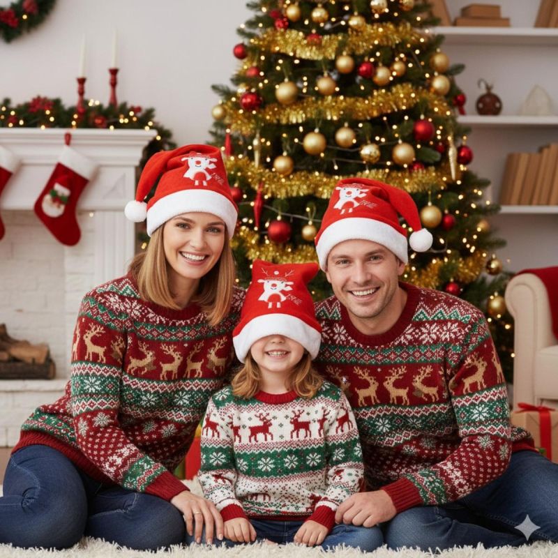 CLASSIC SANTA CLAUS HAT 30X40CM REINDEER Clothing Your Sports Performance