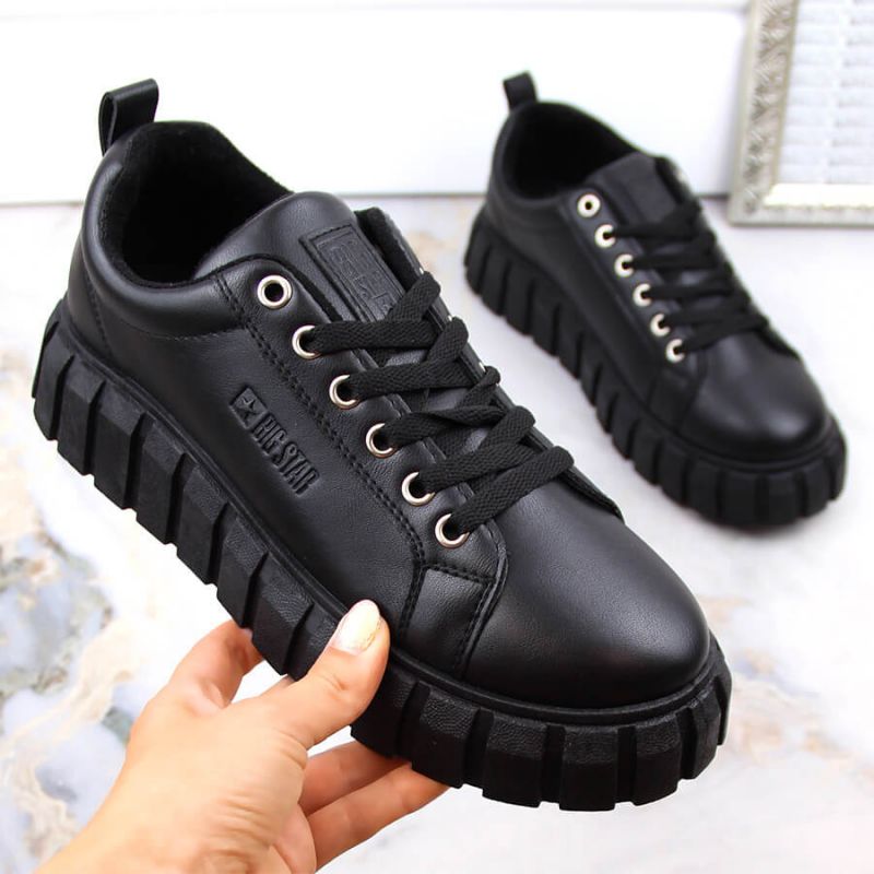 Platform shoes Big Star W INT1919 black Footwear/Lifestyle/Big Star Your Sports Performance