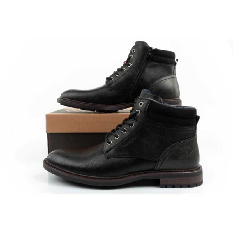 Wrangler George men's shoes Chelsea boots elegant fashionable black In preparation Your Sports Performance