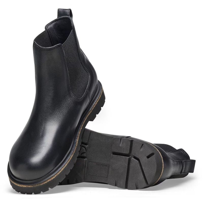 Birkenstock Highwood Slip On M LENA Black men's Chelsea boots made of genuine leather (1025764) In preparation Your Sports Performance