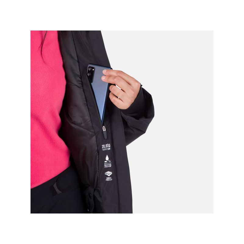 Rossignol W Wispile Puffy Jkt Jacket Black Rossignol