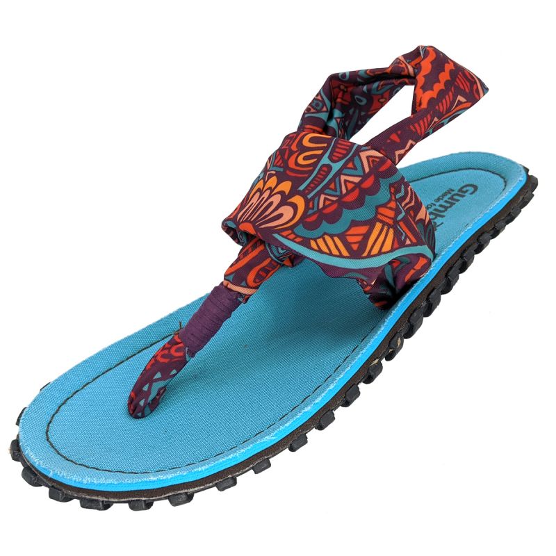 Gumbies Slingback W Flip-Flops G-SB-WN-TRVN
