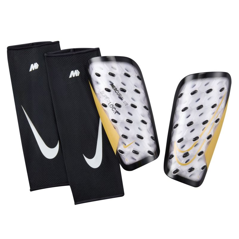 Nike Mercurial Lite SuperLock football shin guards DN3609-101 Accessories/Protectors and knee pads Nike