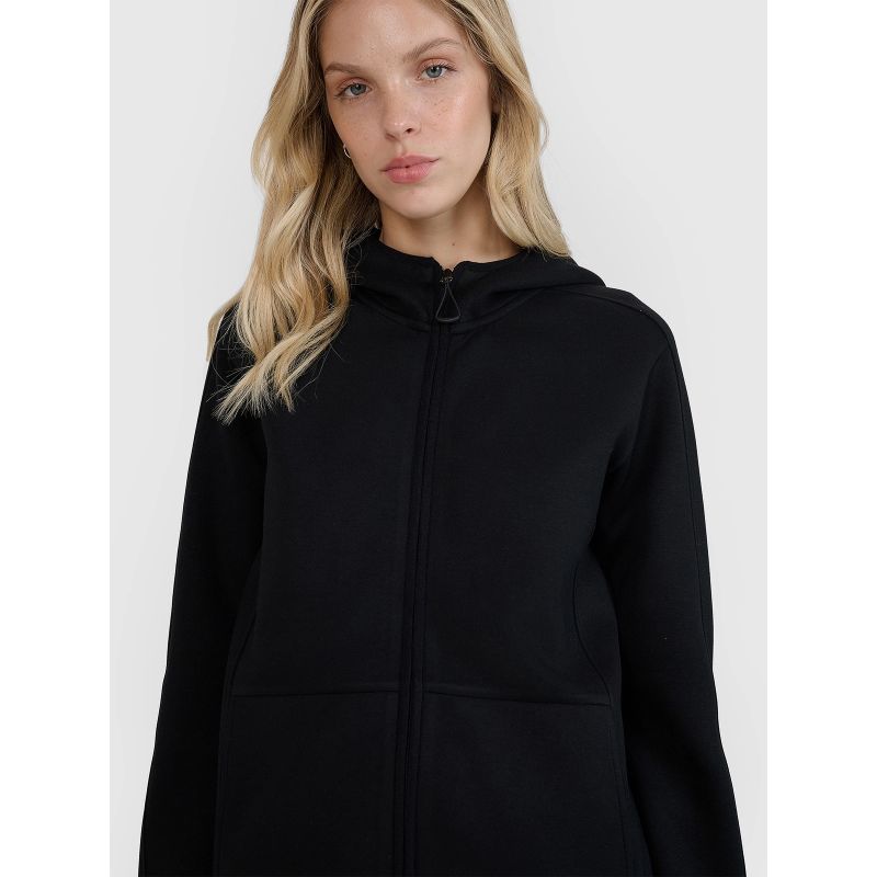 Women's zip-up hooded sweatshirt 4F 4FWSS25TSWSF1561-20S *Kategoria tymczasowa Your Sports Performance
