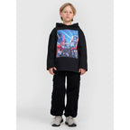 Boy's sweatshirt with hood, open, 4F 4FJRAW25TSWSM2345-20S *Kategoria tymczasowa Your Sports Performance