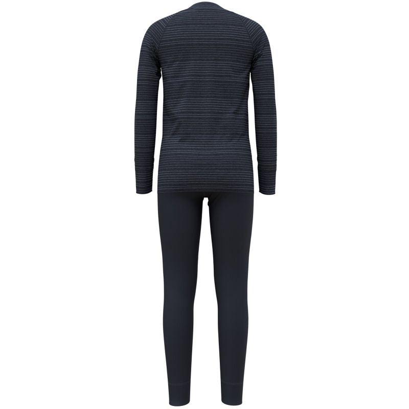 Children’s Odlo ACTIVE WARM ECO Thermal Underwear Set navy blue
