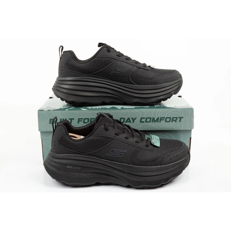 Skechers Men's Max Cushioning Zirrus Lightweight Black Sports Shoes