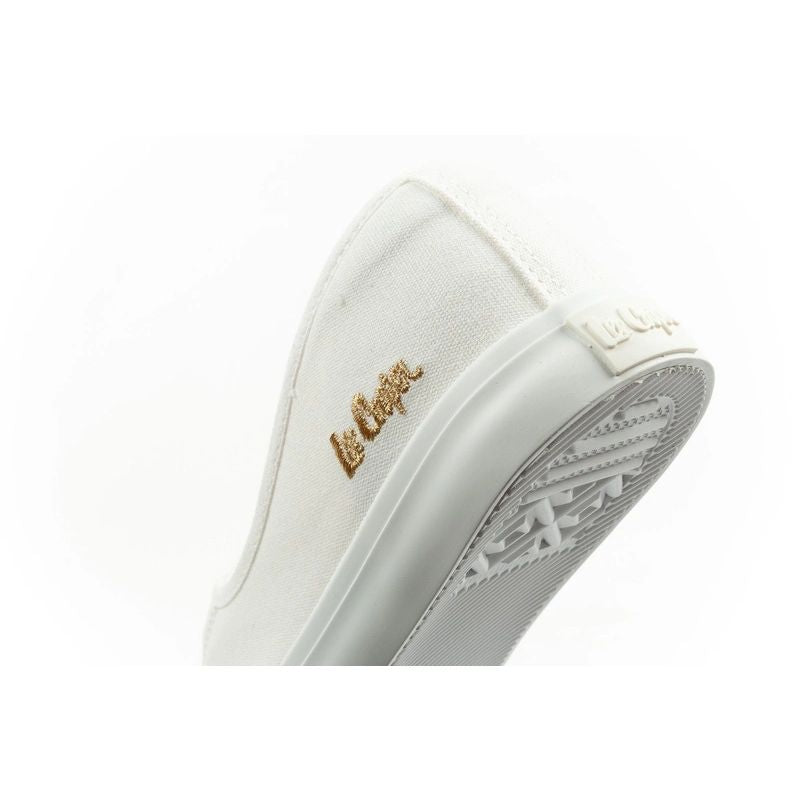 Lee Cooper shoes women's sneakers sporty white slip-on ballet flats