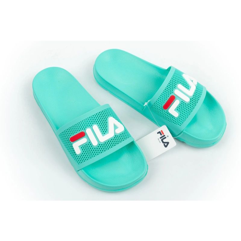 Fila women's sports flip-flops Morro comfortable green slippers for the pool Fila