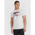 Men's regular printed T-shirt 4F 4FRSS25TTSHM2980-27M 4f