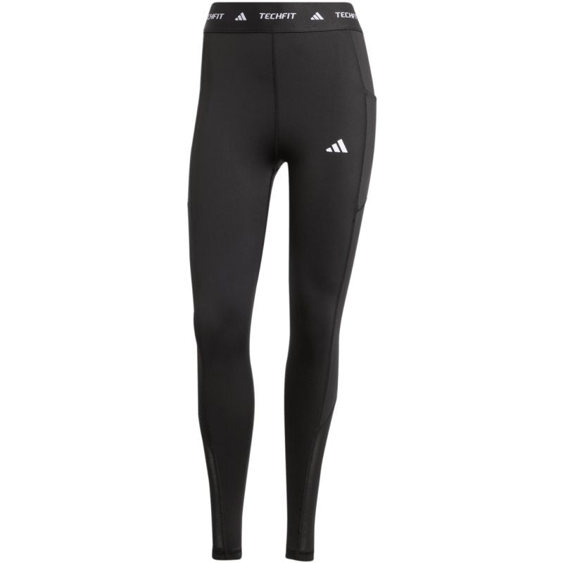 Adidas Techfit Stash Pocket Full-Length women's leggings black IT2282 In preparation Adidas